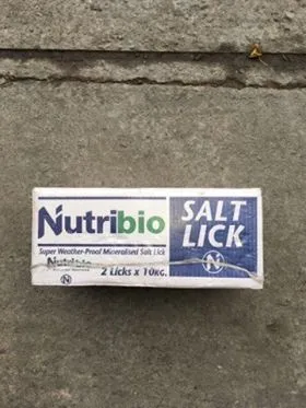 Nutribio Salt Lick 2x10kg