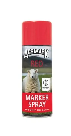 Agrimark - Red Marker Spray 400ml