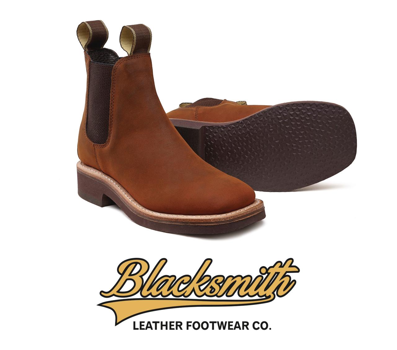 Blacksmith Kids Dealer Boots Wax Tan