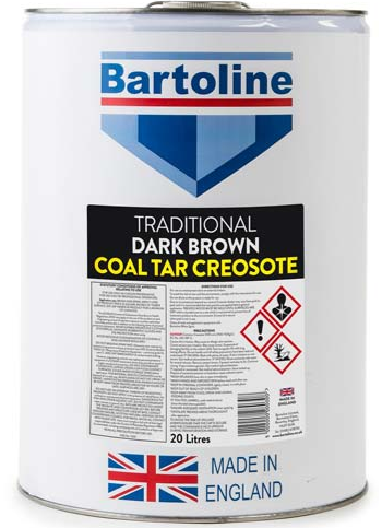 Bartoline - Coal Tar Creosote (Traditional Dark Brown)