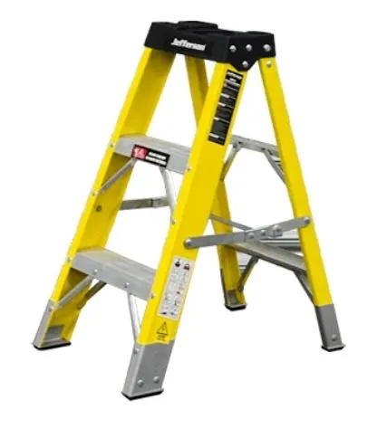 Jefferson - 2+1 Tread Fiberglass Step Ladder