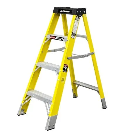 Jefferson - 3+1 Tread Fiberglass Step Ladder