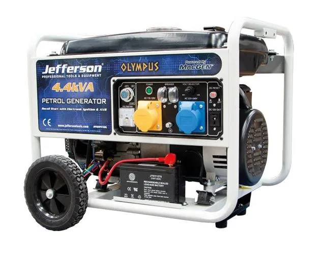 Jefferson - Petrol Generator 4.4Kva (JEFGENPET35EL)