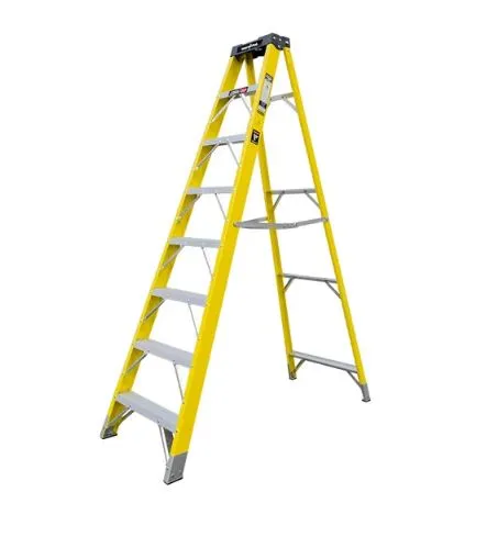 Jefferson - 7+1 Tread Fiberglass Step Ladder