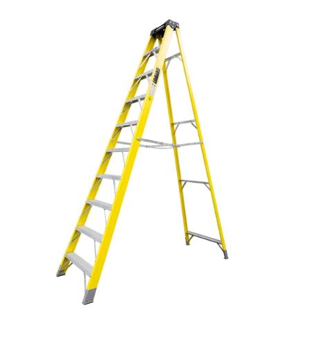 Jefferson - 9+1 Tread Fiberglass Step Ladder