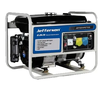 Jefferson Petrol Generator 2.8Kva - (JEFGENPET22)