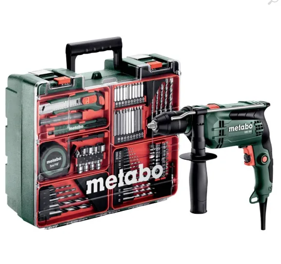 Metabo SBE 650 240V 650W Impact Drill Accessory Set