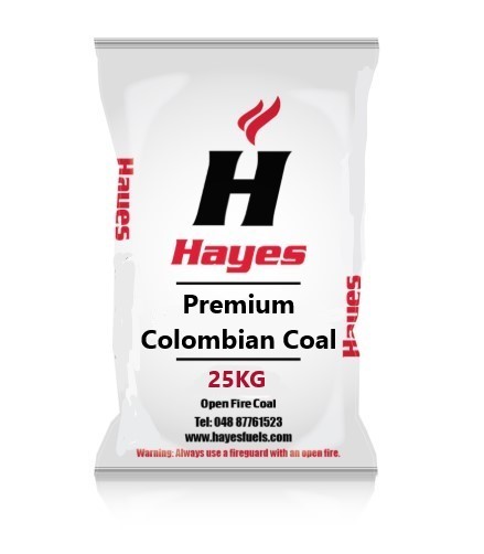Hayes Colombian Coal 25 Kg
