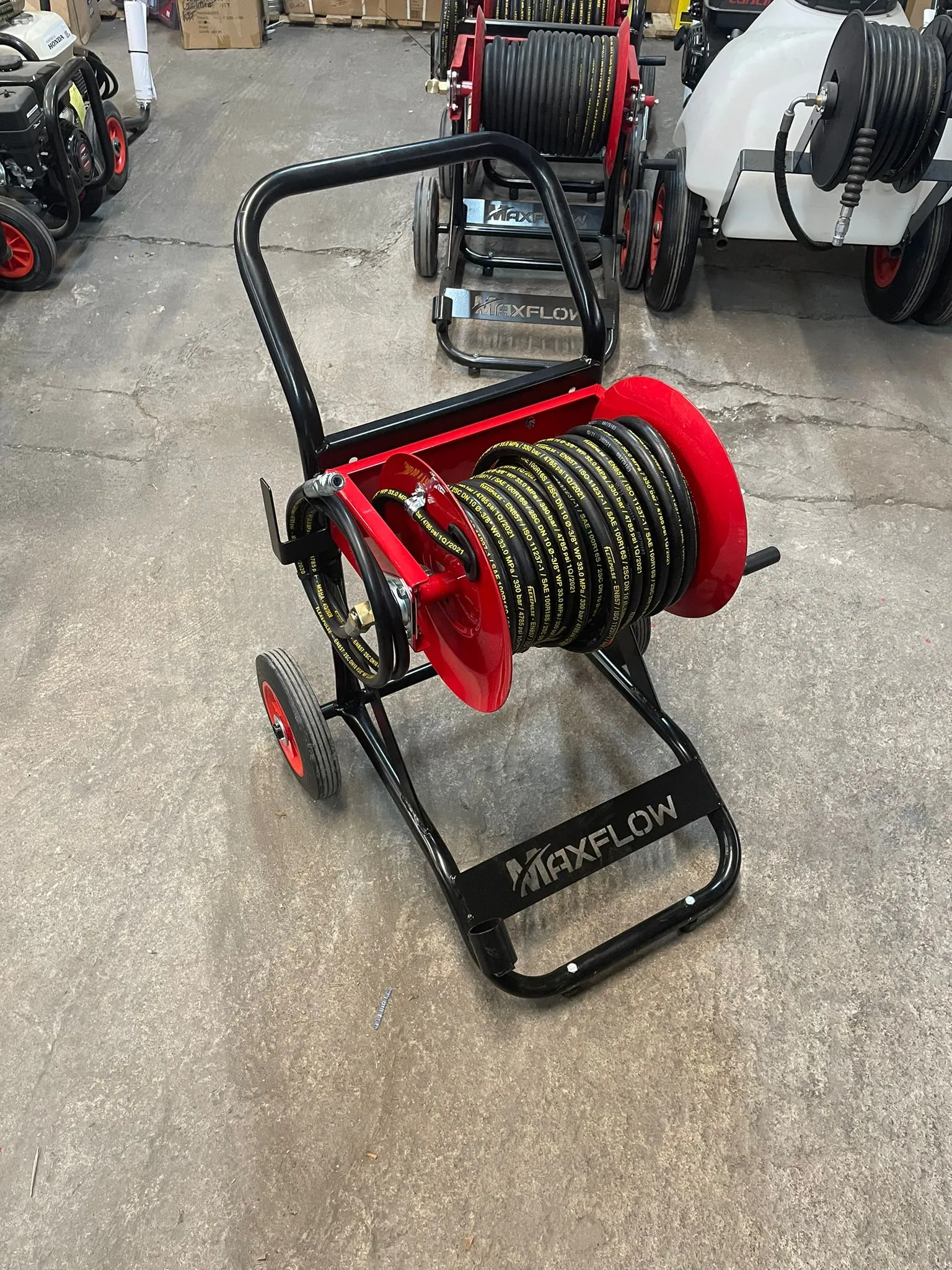Maxflow 30m Reel Trolley with hose