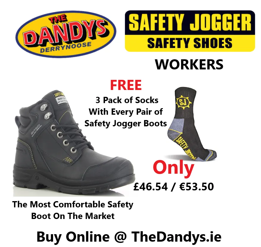 Safety Jogger - Worker + Free 3 Pack of Socks