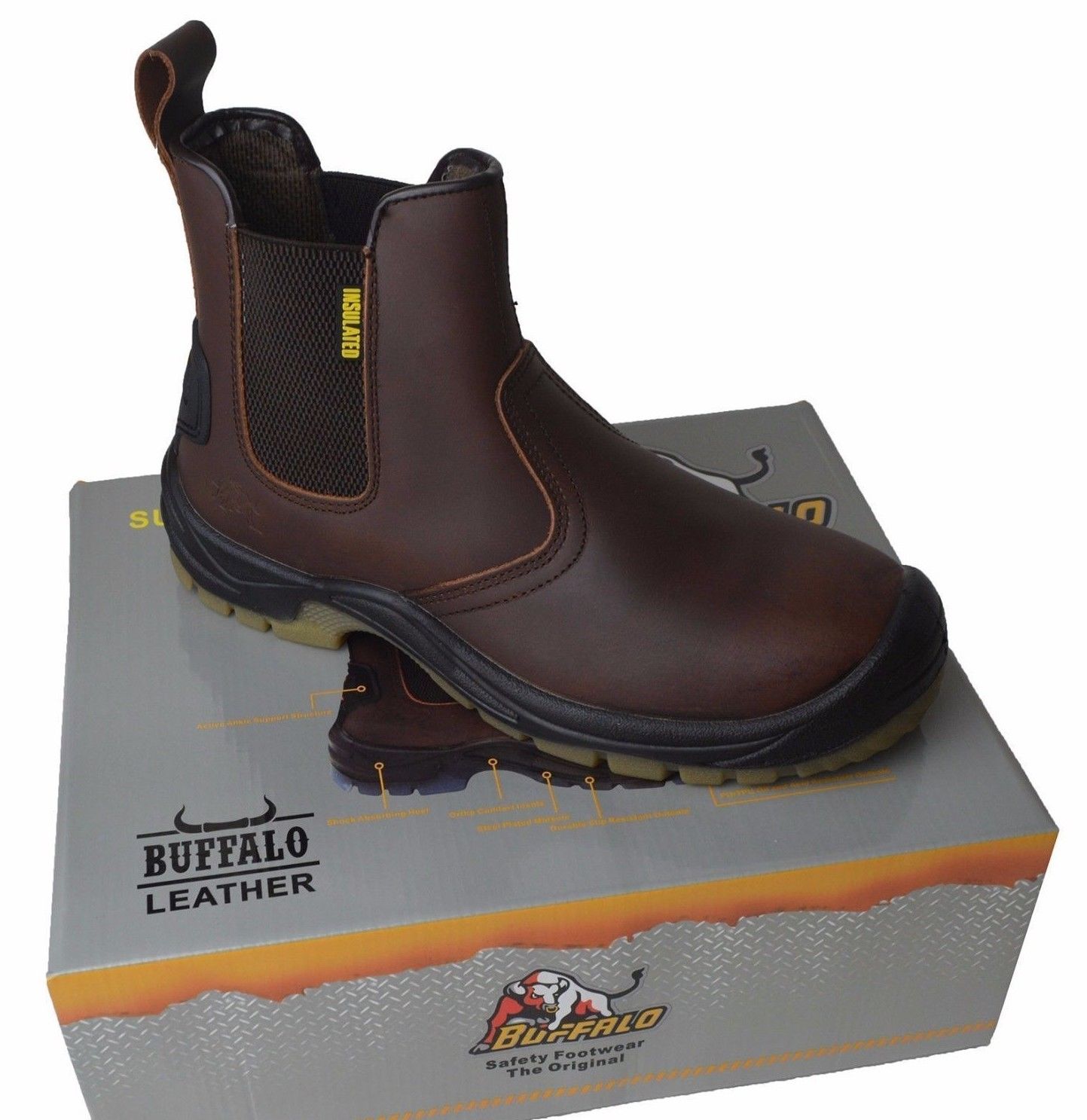Buffalo - Soft Toe Dealer Boot