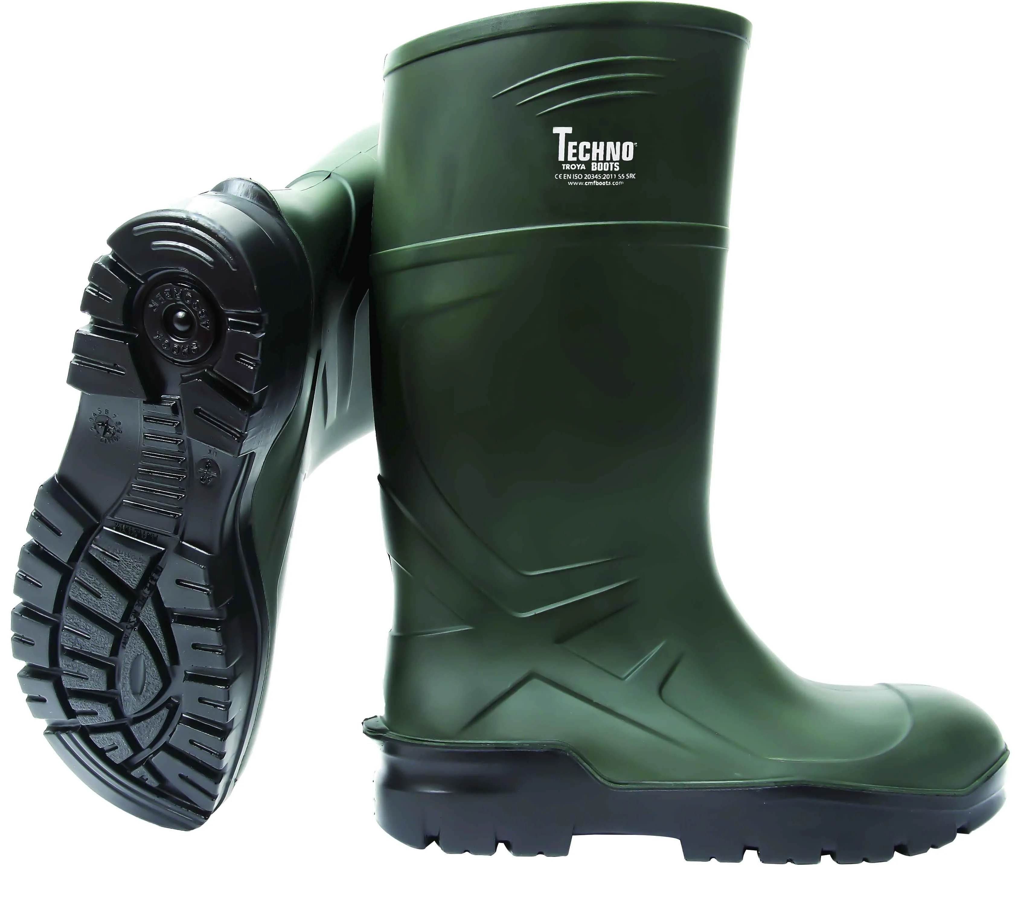 Techno Wellington Boots - Steel Toe - Full safety 